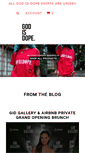 Mobile Screenshot of godisdope.com